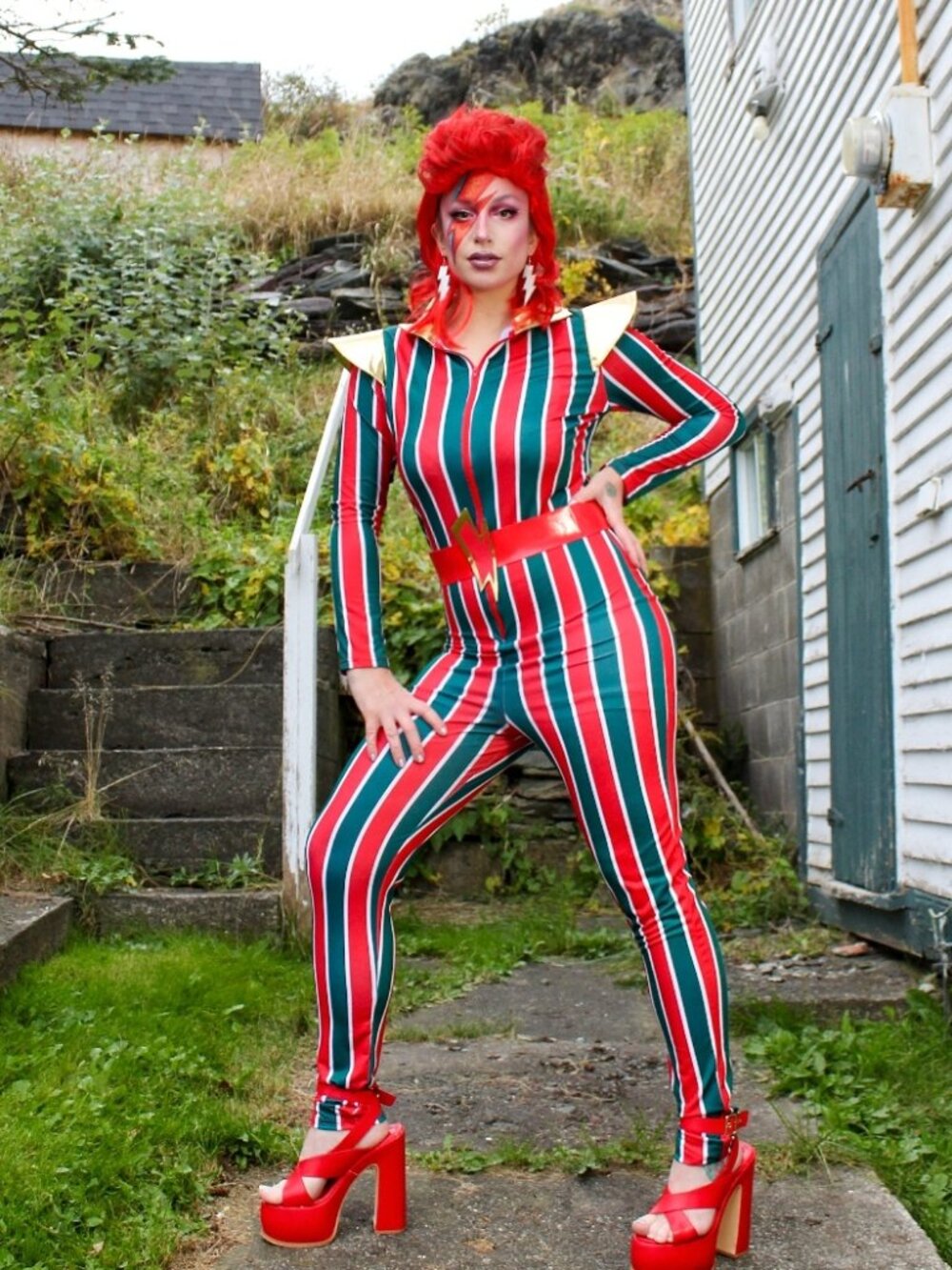 Ziggy Stardust Inspired Costume
